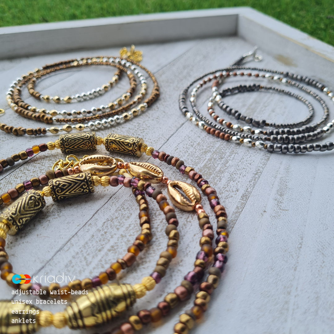 Queen Collection Waist Beads 3 Styles