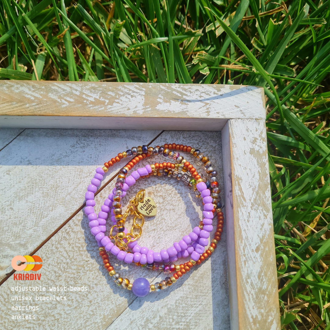 Crystal healing 2025 waist beads