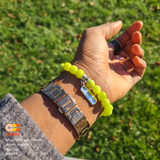 Luck - Green Jade - 8MM Unisex Bracelet