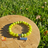 Luck - Green Jade - 8MM Unisex Bracelet