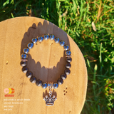 Protection & Grounding - Onyx + Hematite - 8MM Unisex Bracelet