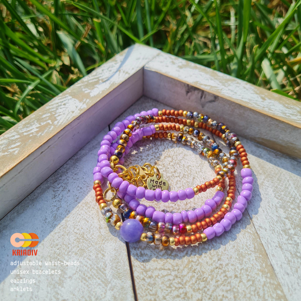 Quartz waist beads sale